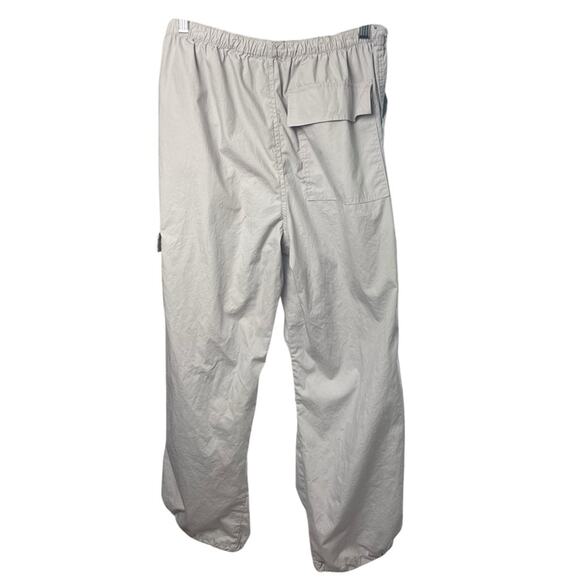 Faded Rose High Rise Pale Blue Cargos, joggers, utility, track, pants, EUC, L - Picture 2 of 6